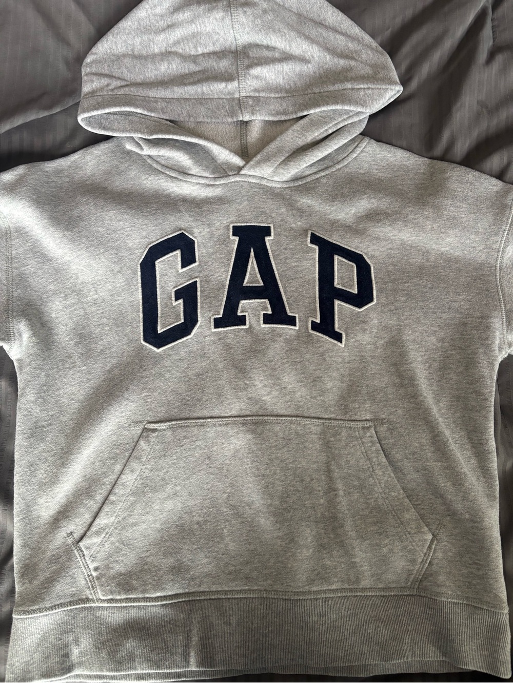Gap Kids Grey Relaxed Hoodie